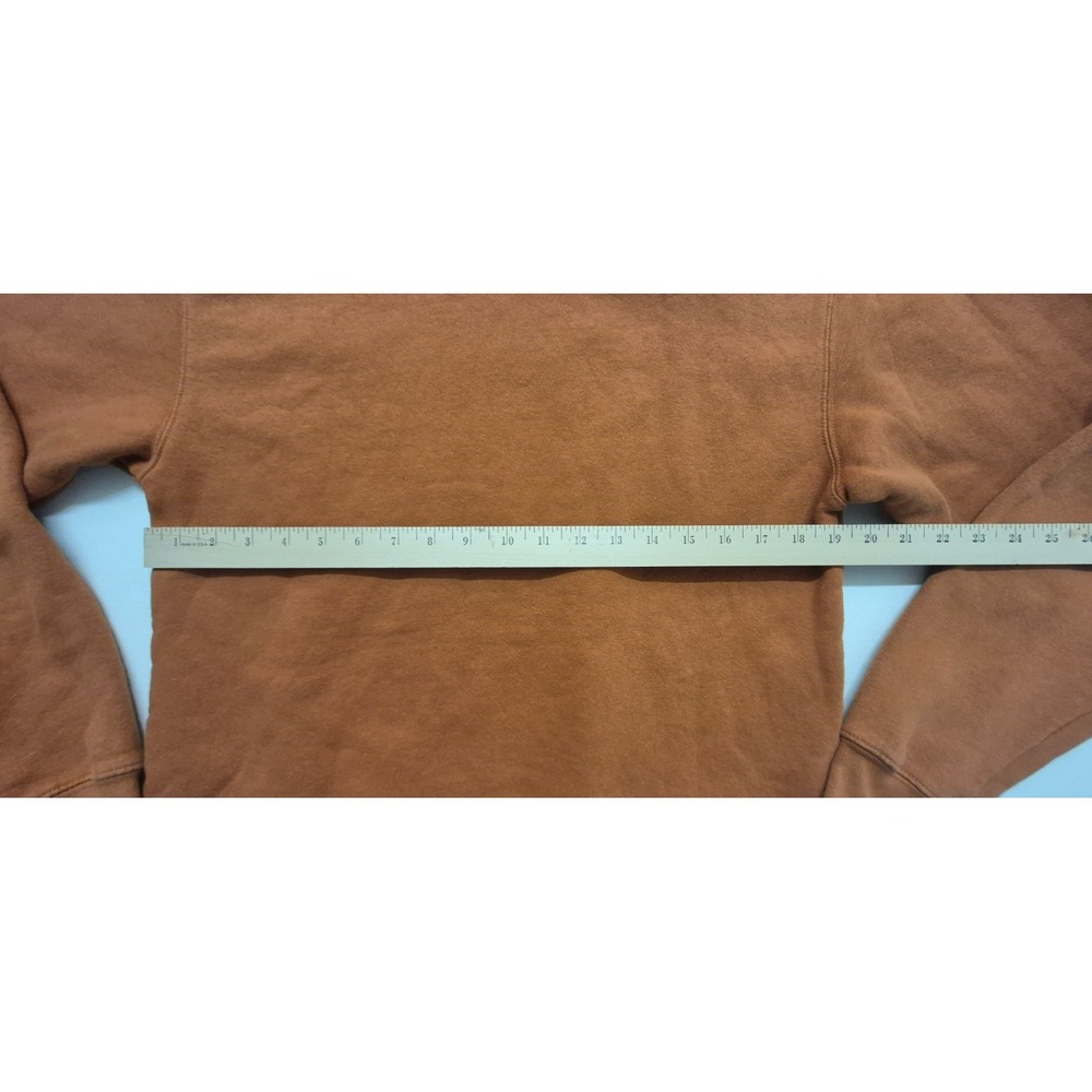 Texas Longhorns men burnt orange embroidered lettering game day sweatshirt sz M - Picture 10 of 11